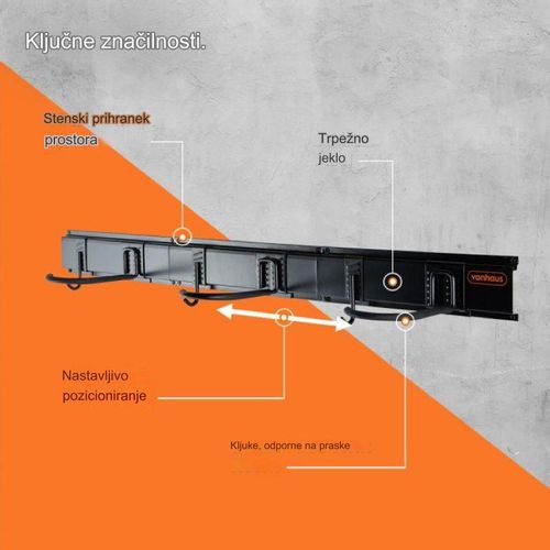 VonHaus set za pohranu bicikala od 9 dijelova slika 16