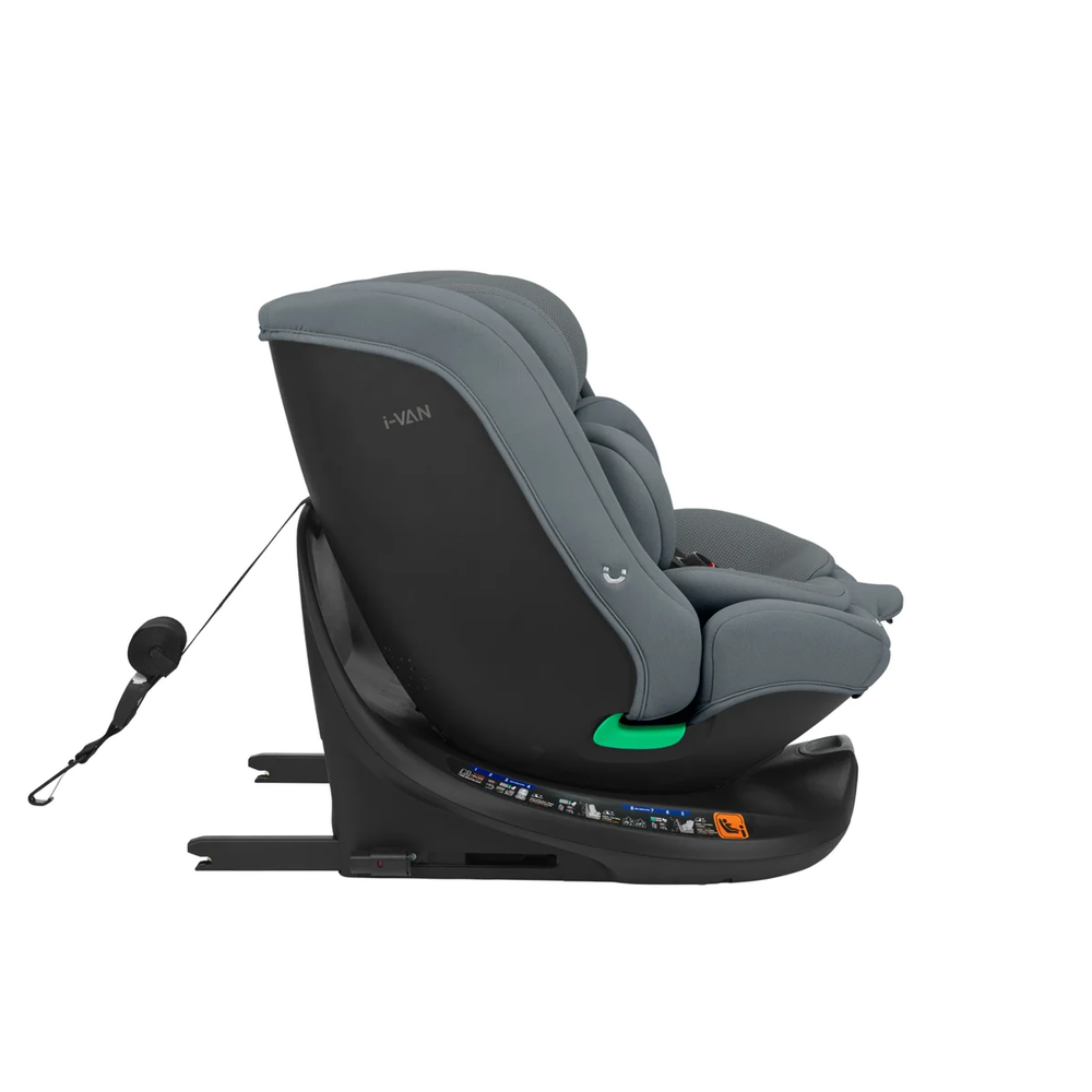 Kikka Boo Rotirajuća autosjedalica 40-150Cm I-Van i-Size Isofix, Dark Grey slika 6