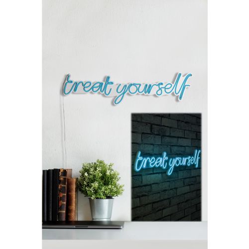 Wallity Ukrasna plastična LED rasvjeta, Treat Yourself - Blue slika 11