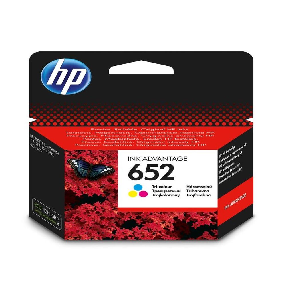 HP Tinta F6V24AE Color 652 slika 2