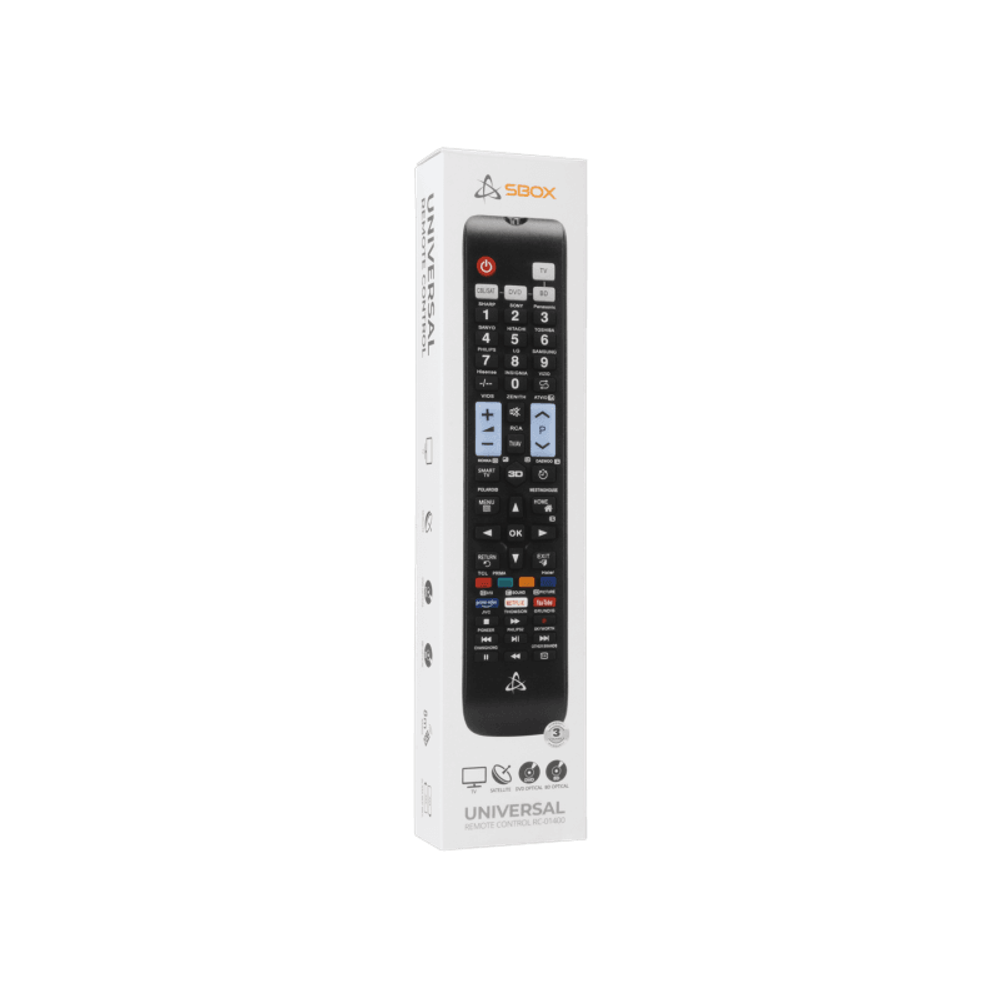 SBOX Univerzalni daljinski upravljač 4u1 RC-01400  slika 3