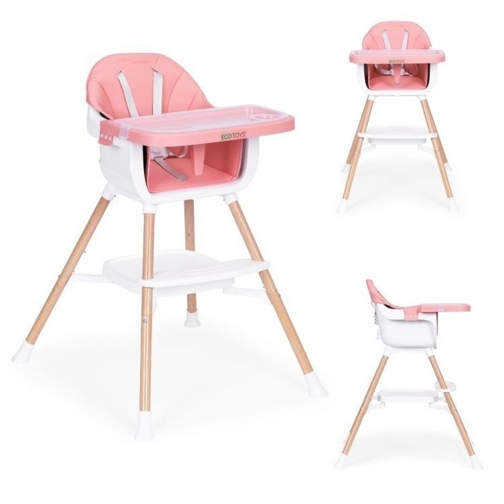 Eco Toys Hranilica za bebe 2U1, Pink slika 2