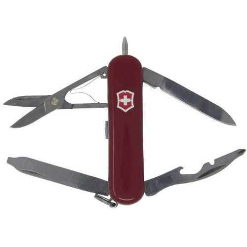 Victorinox Midnite Manager 0.6366 švicarski džepni nož s LED svjetlom Broj funkcija 10 crvena slika 3