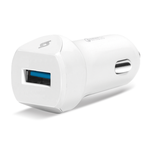 Ttec Autopunjač -  Uni 1xUSB (QC 3.0) - White slika 1