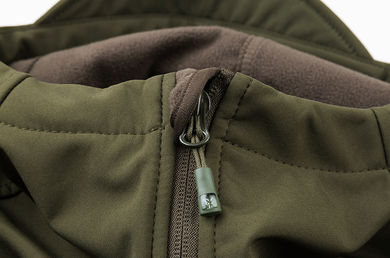Fox Collection Green & Silver Shell Hoodie #M (CCL092) slika 3