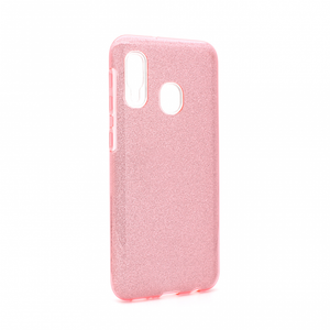 Torbica Crystal Dust za Samsung A202F Galaxy A20e roze