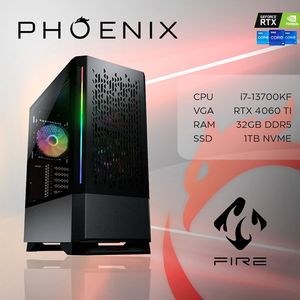 Računalo Phoenix FIRE GAME Y-727 Intel i7 13700KF/32GB DDR5/NVME SSD 1TB/RTX 4060TI/NoOS