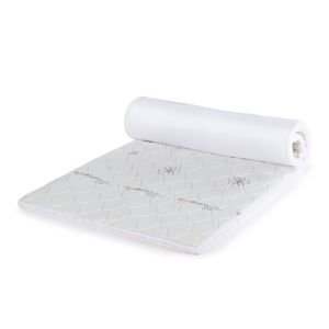 Nadmadrac/Roll up Vitapur Camomile 3+1 Memory white 140x200 cm