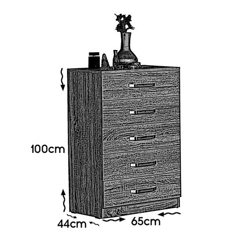 Milas Oak Dresser slika 4