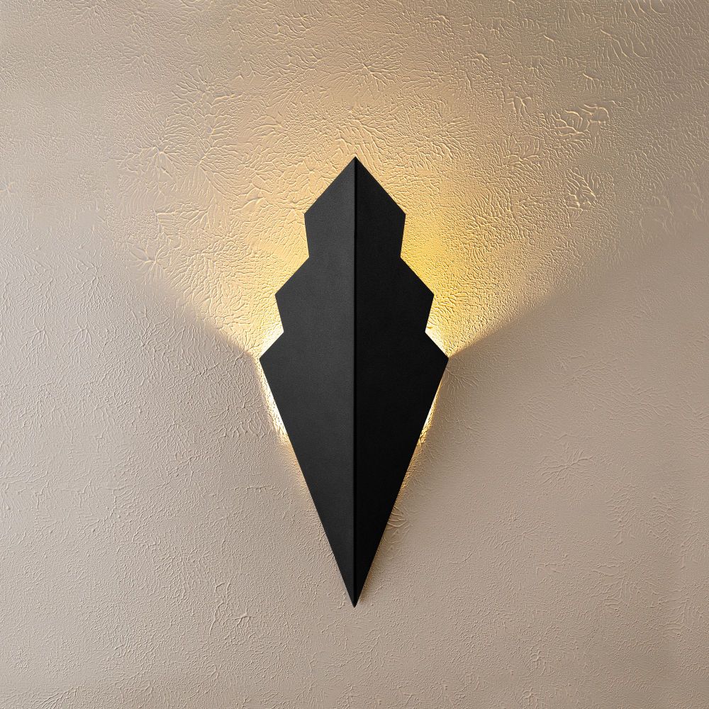 Zidna Lampa Arrow - 15172, boja: Crna slika 6