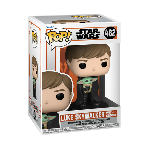 Funko Pop Star Wars: Mandalorian - Luke s Djetetom slika 1