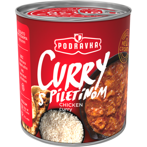 Podravka curry s piletinom 300g slika 1