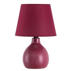 Rabalux Ingrid keramička stona lampa E14 1x40W,bordo