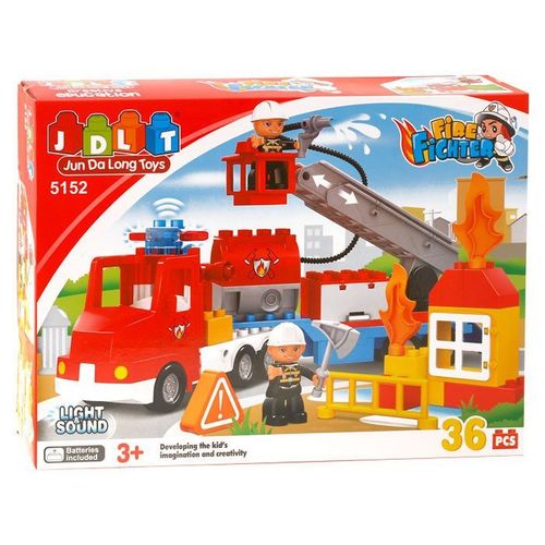 Kocke FIRE vatrogasni set - 36 dijelova slika 6