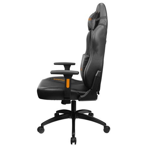 RAMPAGE GAMING STOLICA KL-R45 MASSIVE NARANDZASTO/CRNA , 39906 slika 4