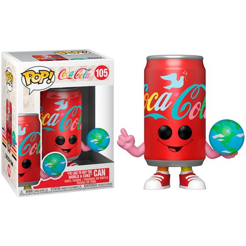 POP figure Coca-Cola I'd Like to Buy the World a Coke Can slika 1