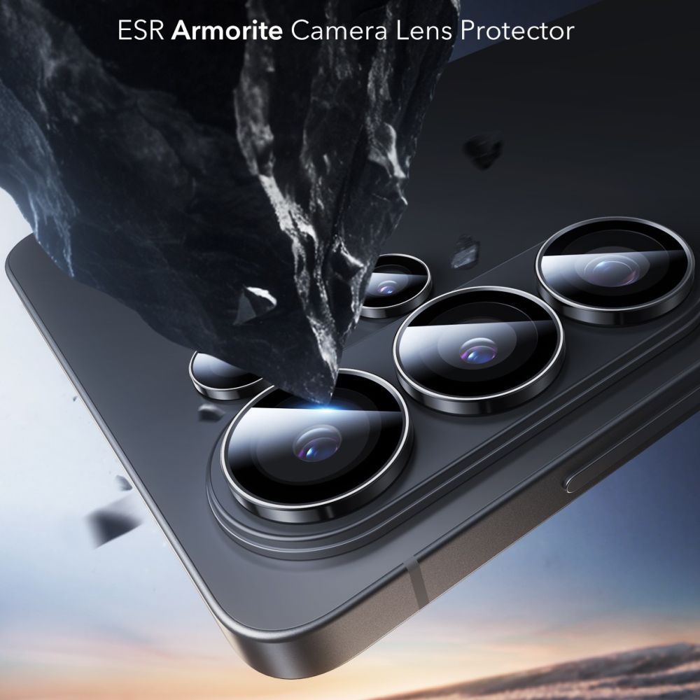 Zaštita za kameru za Samsung Galaxy S26 Ultra ESR Armorite - crna slika 2