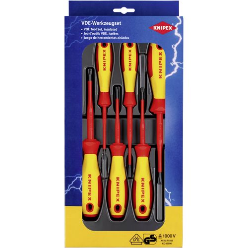 Knipex  vde komplet odvijača 6-dijelni plus/minus slika 2