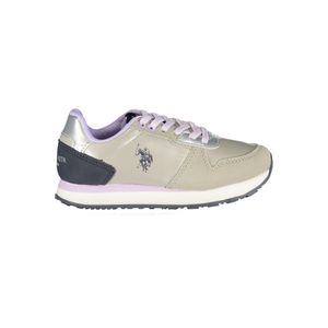 US POLO ASSN. SILVER SPORTS SHOES FOR CHILDREN