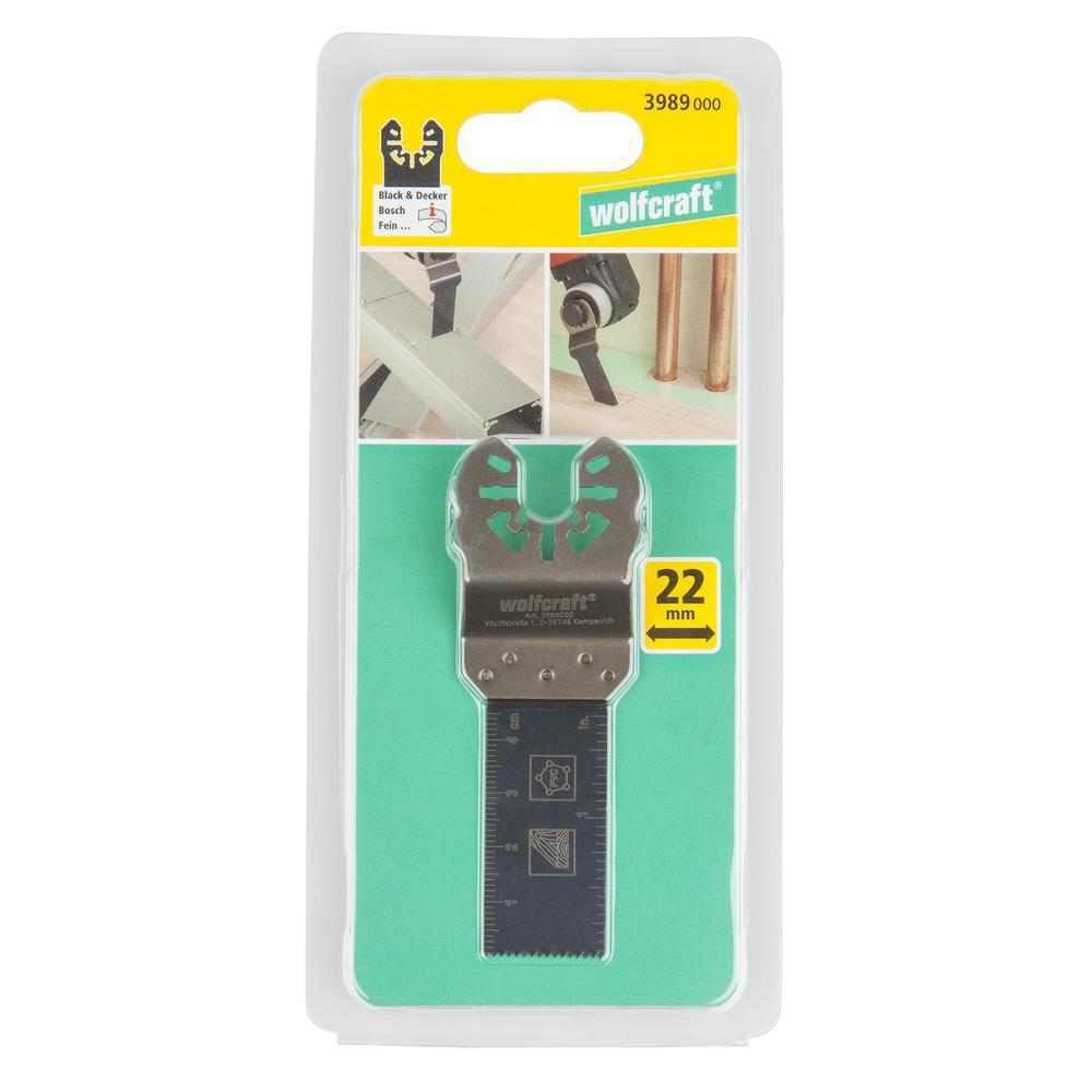 Wolfcraft List Pile Uranjajući PRO HCS Za Multifunkcionalni Alat Za Drvo 22 mm - 3989000 slika 4