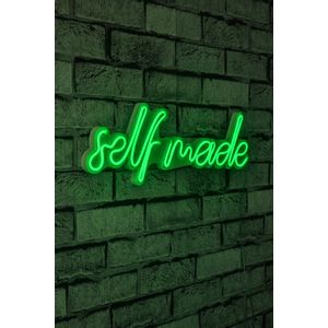 Wallity Ukrasna plastična LED rasvjeta, Self Made - Green