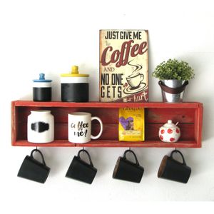 Raf212 Red Kitchen Shelf