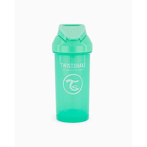 Twistshake bočica sa slamkom 360ml 6+m Pastel Green slika 2