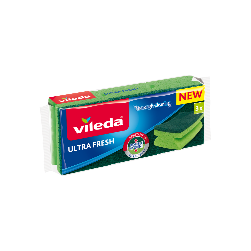 Vileda Ultra Fresh Anti-Bacterial 3 kom  slika 1