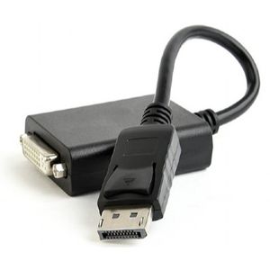Gembird A-DPM-DVIF-03 DisplayPort v.1.2 to Dual-Link DVI adapter cable, black