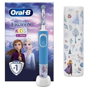 Oral-B D100 Frozen Električna četkica za zube s putnom torbicom
