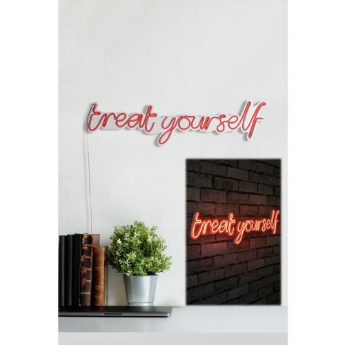 Wallity Ukrasna plastična LED rasvjeta, Treat Yourself - Red slika 2