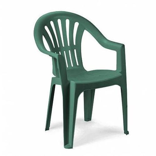 IPAE Baštenska stolica plastična Kona- zelena slika 1