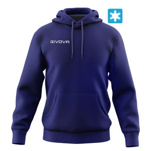 Givova muška dukserica/hoodie Con Cappuccio New Plava