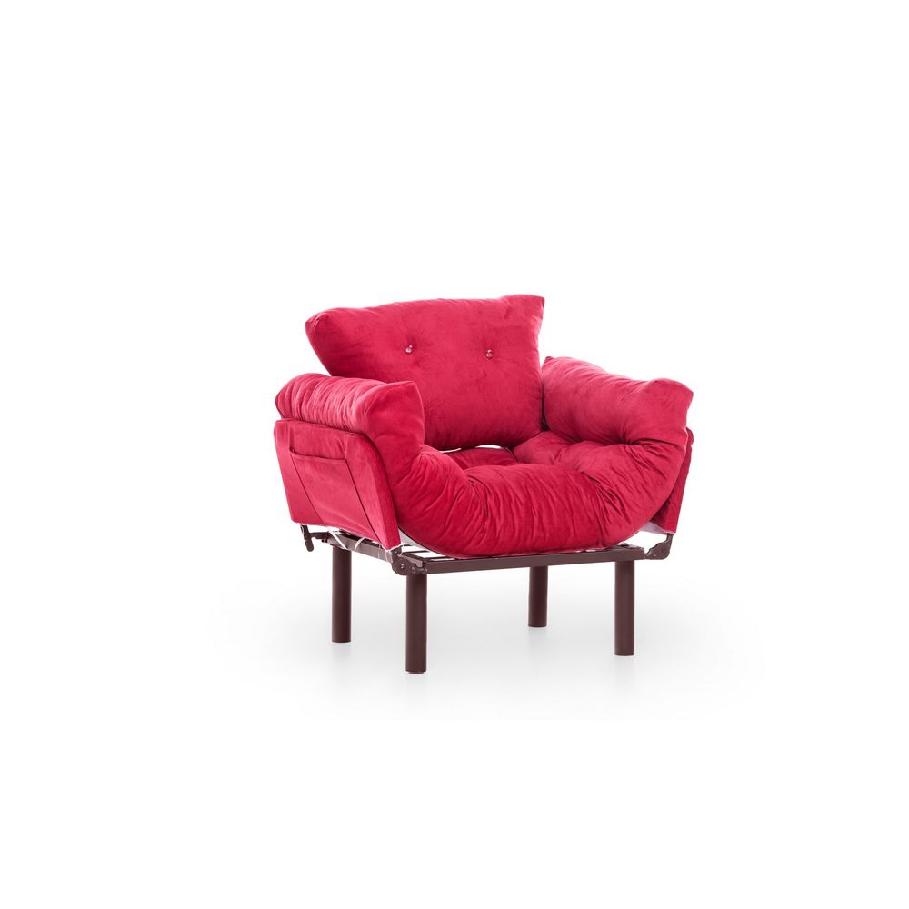 Nitta Single - Maroon Maroon Wing Chair slika 4