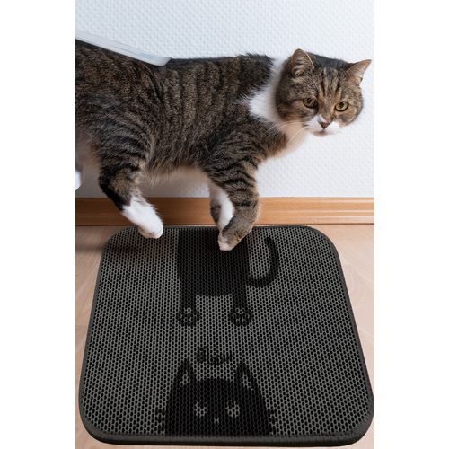 Conceptum Hypnose Bounce Cat Mat Višebojni Podmetač za Mačji Pesak slika 1