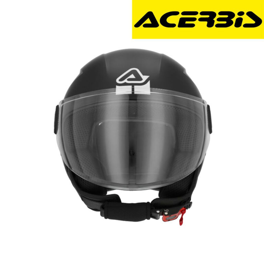 Dječija otvorena - jet kaciga za motor Acerbis Brezza - Crna vel.YXL slika 2