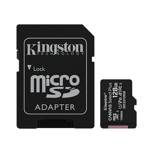 Kingston Micro SD 128GB+SD adapter slika 1