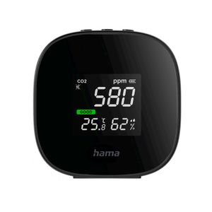 Hama Mjerač kvalitete zraka "Safe" C02, temepratura, vlažnost