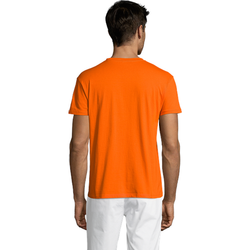REGENT unisex majica sa kratkim rukavima - Narandžasta, 3XL  slika 4
