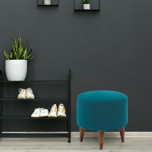 Atelier Del Sofa Tabure, Tirkiz, Norva - Turquoise