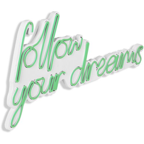 Wallity Follow Your Dreams - Zelena Dekorativna Plastična LED Rasveta slika 7