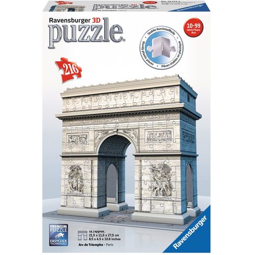 Ravensburger Puzzle 3D Slavoluk Pobjede 216kom slika 1