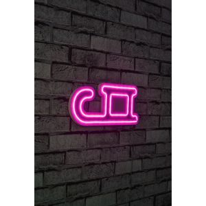 Wallity Ukrasna plastična LED rasvjeta, Sled - Pink