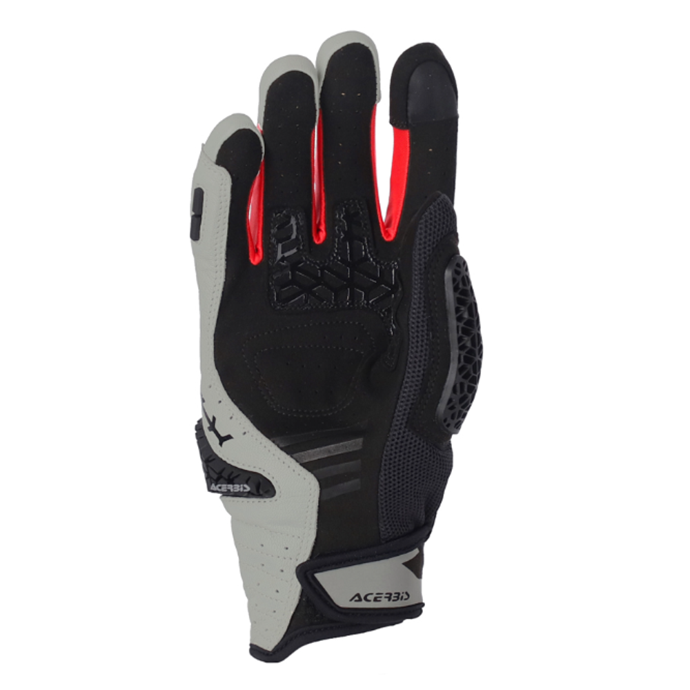 Rukavice za motor Acerbis CE Crossover - Svijetlo sive vel.XL slika 2