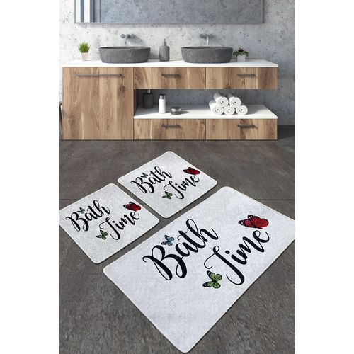 Amalfi Djt Multicolor Bathmat Set (3 Pieces) slika 1