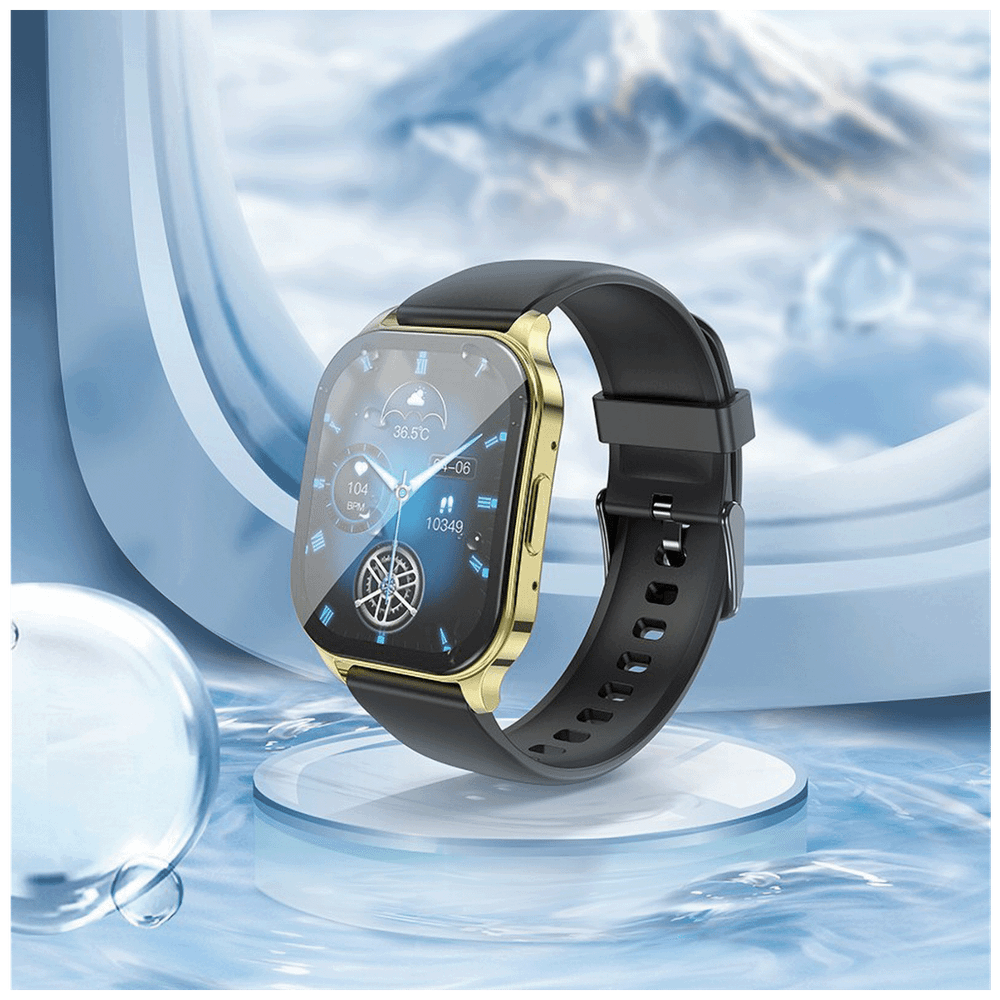 hoco. Pametni sat, 1.96", AMOLED zaslon, Bluetooth, IP68 - Y19 Gold slika 4