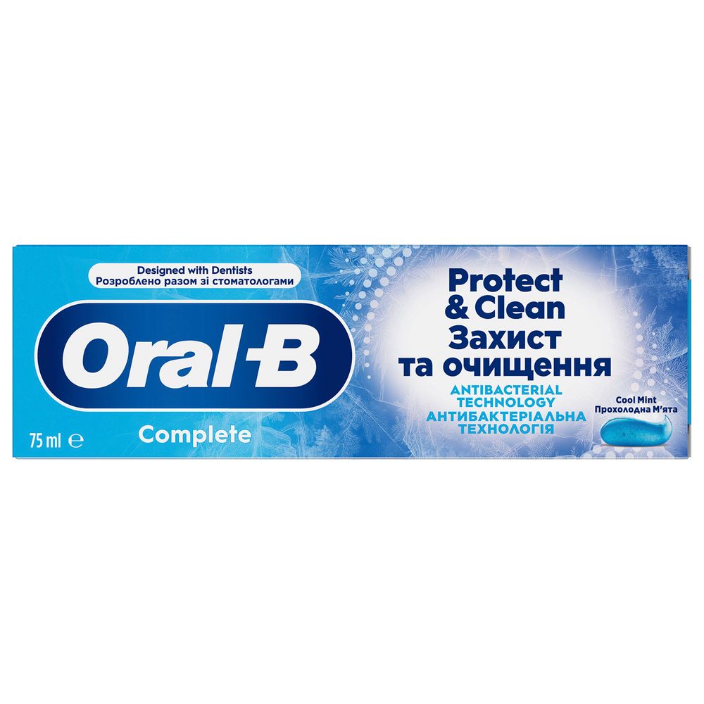 Oral-B Protect & Clean pasta za zube, 75 ml slika 1
