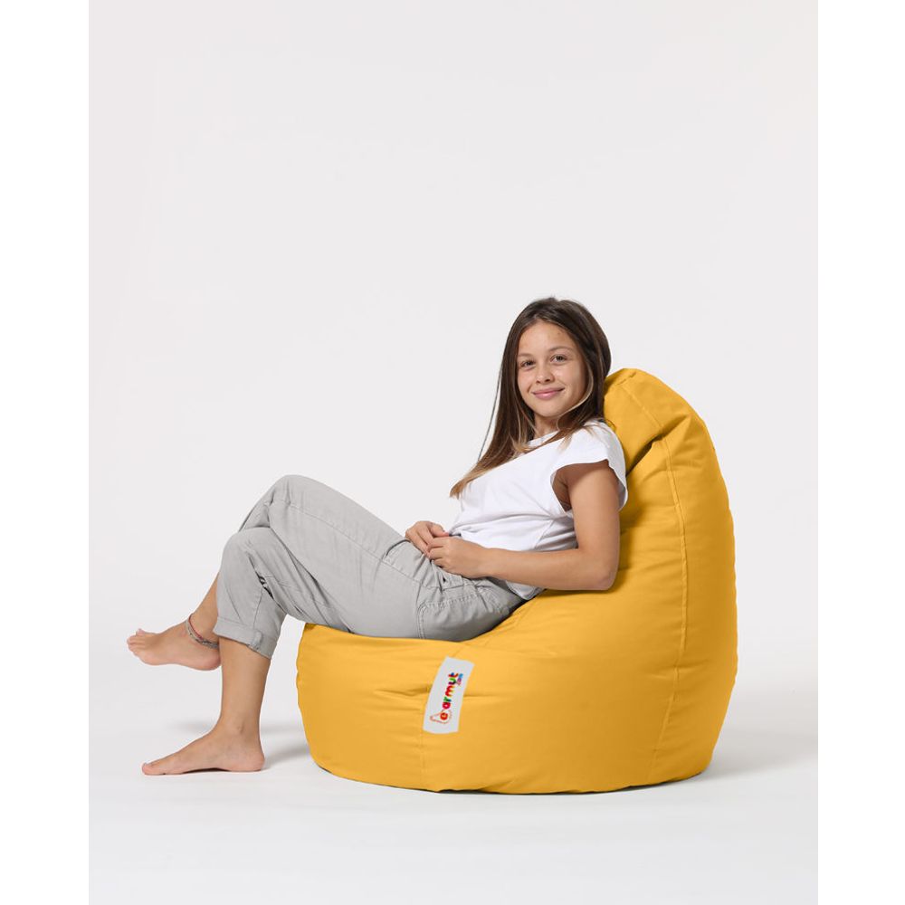 Drop L - Žuti Baštenski Bean Bag slika 7