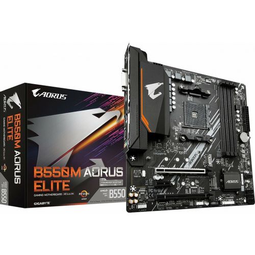 GIGABYTE B550M AORUS ELITE, DDR4, SATA3, USB3.2Gen1, HDMI, AM4 mATX slika 1