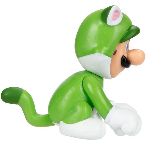 Nintendo Super Mario Cat Luigi figura 6,5cm slika 3